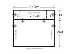 Kampa Dometic Opblaasbare Campervoortent Rally Air Pro Drive Away 390 -Outdoor Kampeersportwinkel 10 2 kampa dometic opblaasbare campervoortent rally air pro drive away 390 mh2003