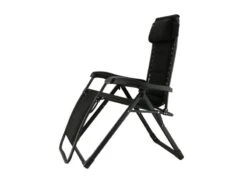 Travellife Barletta Stoel Relax Zwart -Outdoor Kampeersportwinkel 10 5 travellife barletta stoel relax zwart 2127380
