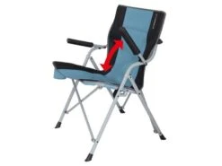 Eurotrail Vouwstoel Arras Staal Blauw-zwart -Outdoor Kampeersportwinkel 101 2 eurotrail vouwstoel arras staal etcf1431 4201