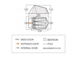Vango Experience Tent Soul 300 -Outdoor Kampeersportwinkel 11 2 vango experience tent soul 300 tersoult15165