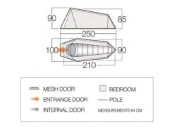 Outdoor Kampeersportwinkel -Outdoor Kampeersportwinkel 12 1 vango experience tent soul 100 afmeting tersoult15077