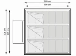 Eurotrail Koepeltent Trail Polyester -Outdoor Kampeersportwinkel 12 2 eurotrail koepeltent trail polyester ette0001 0201