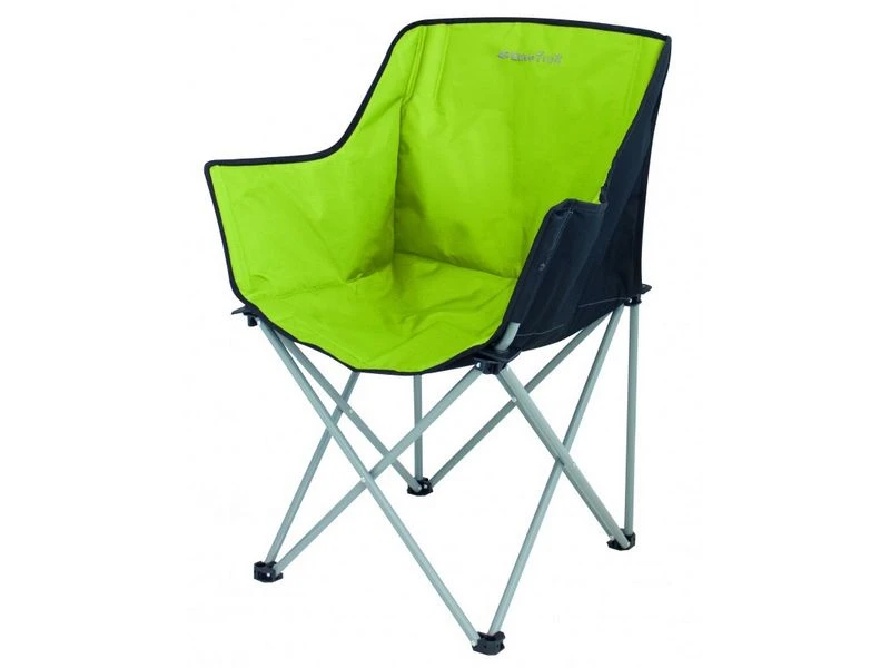 Eurotrail Vouwstoel Kampala Lime-Zwart 3 Eurotrail Vouwstoel Kampala Lime-Zwart