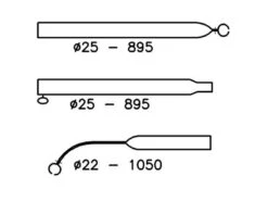 Umefa Campking Voortentspanstok Aluminium 25-22 Mm 210-275 Cm