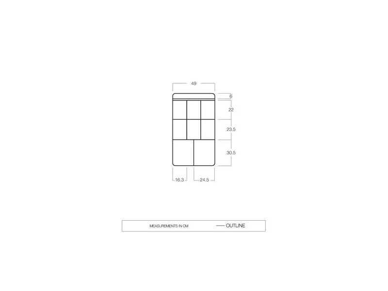 Vango Sky Storage 8 Pocket Organiser 6 Vango Sky Storage 8 Pocket Organiser - Afbeelding 4