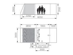 Dometic Rarotonga Drive Away FTT 401 RH Camper-bus Tent -Outdoor Kampeersportwinkel 14 4 dometic rarotonga drive away ftt 401 rh camper bus tent afmeting 9120002161