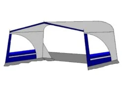 Te Velde Luifel Regenboog 240 Cm Blauw -Outdoor Kampeersportwinkel 2 1 tevelde luifel regenboog rechts blauw 2