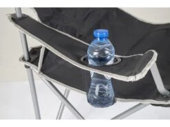 Camp Gear Stoel Opvouwbaar Zwart -Outdoor Kampeersportwinkel 2 3 camp gear stoel opvouwbaar zwart