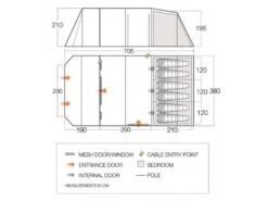 Vango Tunneltent Joro 600 Xl -Outdoor Kampeersportwinkel 20 2 vango tunneltent joro 600 xl terjoropom23taq