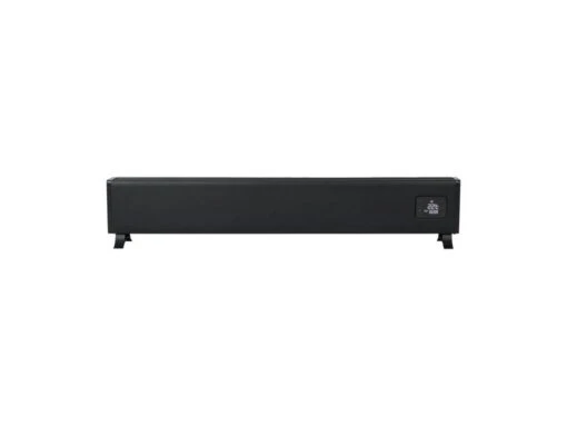 Eurom Alutherm Baseboard 1000 Black Elektrische Convector Kachel - Afbeelding 2
