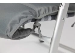 Bo Camp Stoelkussen Luxe Grijs -Outdoor Kampeersportwinkel 24 2 bo camp stoelkussen luxe grijs