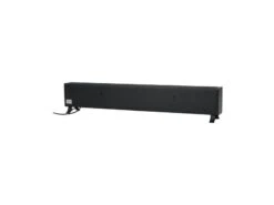 Eurom Alutherm Baseboard 1500 Black Elektrische Convector Kachel -Outdoor Kampeersportwinkel 24 2 eurom alutherm baseboard 1500 black elektrische convector kachel achterkant 361193