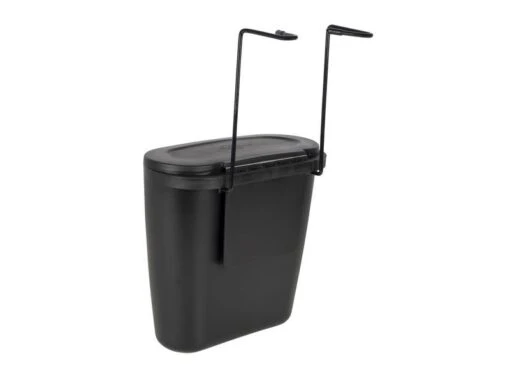 Bo-Camp Vuilnisbakje Auto-caravan 5 Liter Zwart - Afbeelding 3