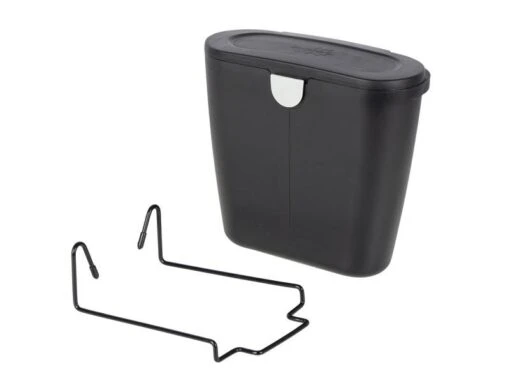 Bo-Camp Vuilnisbakje Auto-caravan 5 Liter Zwart - Afbeelding 4
