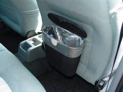 Bo-Camp Vuilnisbakje Auto-caravan 5 Liter Zwart - Afbeelding 5