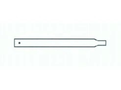 Umefa Campking Tussendeel 22 Mm 100-95 Cm Zilververzinkt Staal