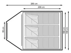 Nieuwe Producten -Outdoor Kampeersportwinkel 27 1 eurotrail koepeltent ontario 3 btc ette0856 1