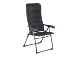 Crespo Kampeer Standen Stoel Ap-215 Air-deluxe Zwart Kleur 80