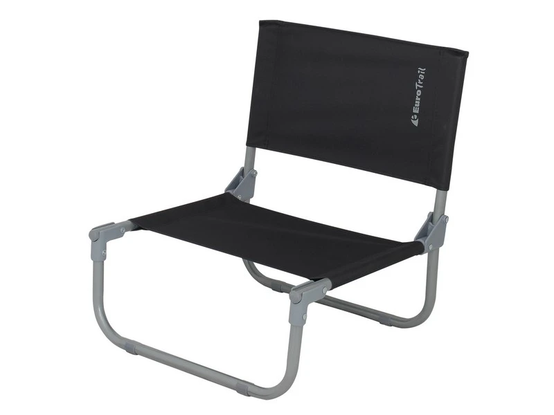 Eurotrail Strandstoel Minor Zwart 3 Eurotrail Strandstoel Minor Zwart