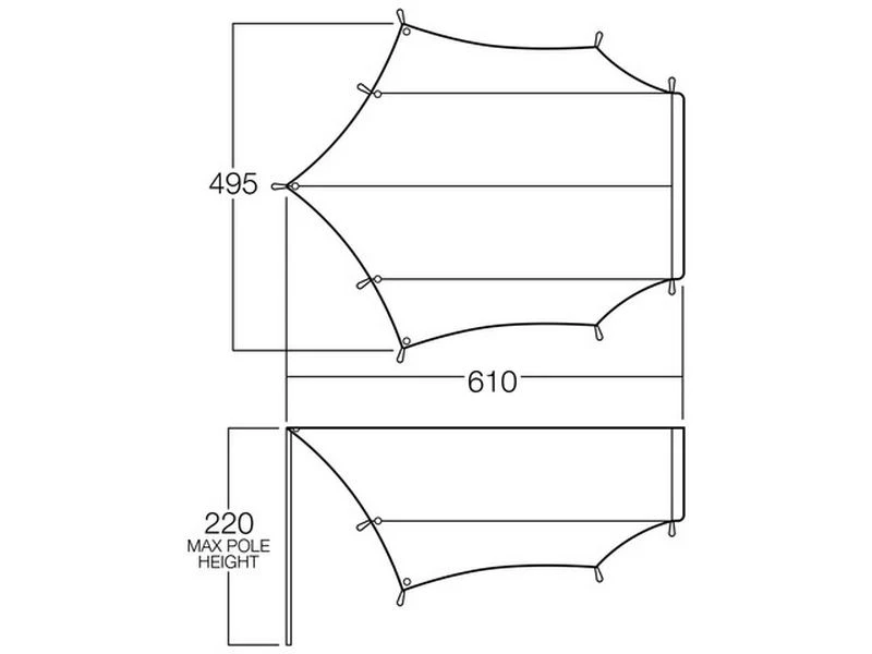 Vango Family Shelter 4 Vango Family Shelter - Afbeelding 2