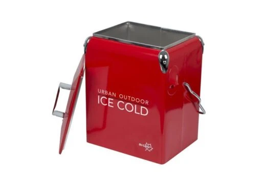 Bo Camp Urban Outdoor Retro Coolbox Greenwich Red - Afbeelding 2