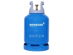 Benegas Comfort Steel Lichtgewicht Stalen Gasfles 9,5 Kilogram Nieuw