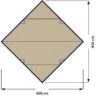 Eurotrail Tarp Turner 400 X 400 Polyester -Outdoor Kampeersportwinkel 51 0 eurotrail tarp turner 400 400 ette0634 6005