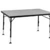 Crespo Kampeer Tafel AP-273 Zwart Kleur 89 -Outdoor Kampeersportwinkel 53 0 crespo tafel ap 273 kleur 80 zwart water en hittebestendig