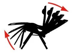 Crespo Kampeer Relax Stoel Al-232 Deluxe Donker Grijs Kleur 40 -Outdoor Kampeersportwinkel 54 3 crespo kampeer relax stoel al 232 deluxe donker grijs kleur 40 1104920