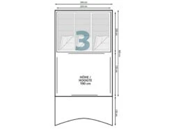 Eurotrail Opblaastent Iowa BTC Air -Outdoor Kampeersportwinkel 56 3 eurotrail opblaastent iowa btc air plattegrond ette1121 2701