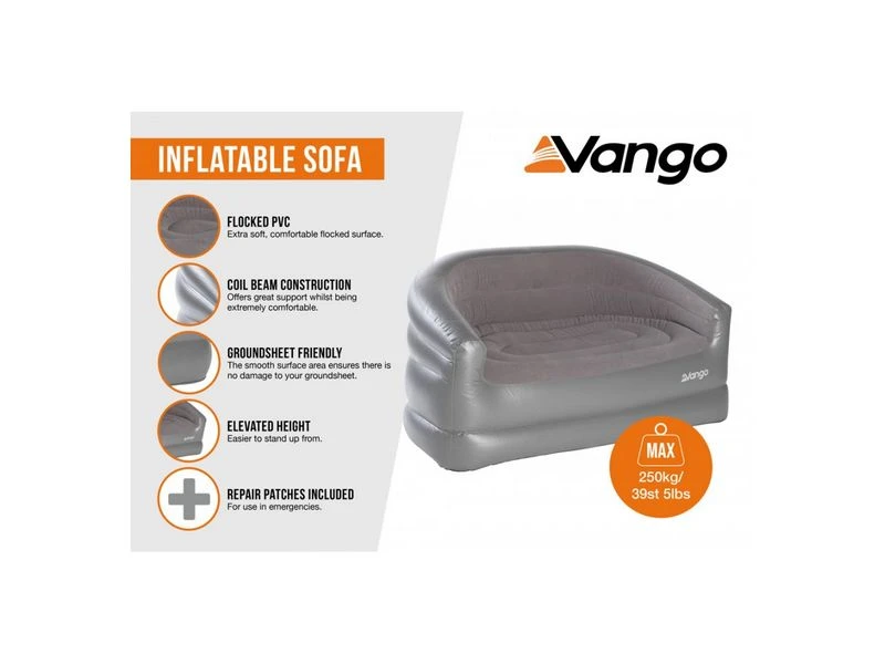 Vango Opblaasbare Bank Inflatable Sofa 7 Vango Opblaasbare Bank Inflatable Sofa - Afbeelding 5