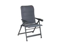 Crespo Kampeer Standen Stoel Ap-235 Air-deluxe Grijs Kleur 86