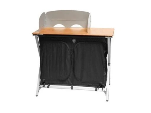 Defa Easy Folding Bamboe Kampeerkast Kookkast 100 - Afbeelding 2