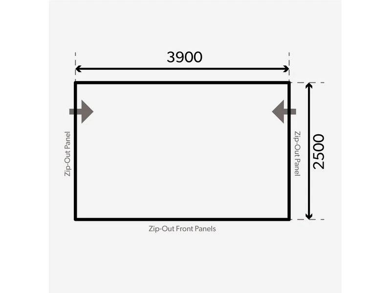 Kampa Dometic Opblaasbare Voortent Rally Air Pro 390 M 4 Kampa Dometic Opblaasbare Voortent Rally Air Pro 390 M - Afbeelding 2