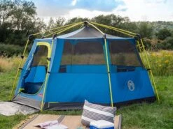 Coleman Familie Tent Octago Blue-lime 13 Coleman Familie Tent Octago Blue-lime -Outdoor Kampeersportwinkel 65 5 coleman familie tent octago blue lime 2000035194