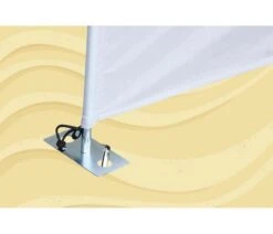 Bo-Camp Windschermharing 30 Cm 4 Stuks -Outdoor Kampeersportwinkel bo camp windscherm haring met plaat 4 stuks 4163900 3