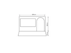 Eurotrail Canopy Room Bergen 360 -Outdoor Kampeersportwinkel eurotrail bergen canopy room caravanstore 360 etct0161 3
