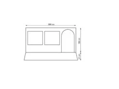 Eurotrail Canopy Room Bergen 410 -Outdoor Kampeersportwinkel eurotrail bergen canopy room caravanstore 410 etct0162 3