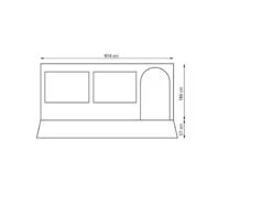 Eurotrail Canopy Room Bergen 440 9 Eurotrail Canopy Room Bergen 440 -Outdoor Kampeersportwinkel eurotrail bergen canopy room caravanstore 440 etct0163 3