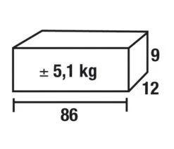 High Peak Windscherm Shirocco -Outdoor Kampeersportwinkel high peak windscherm shirocco verpakking 10012 2