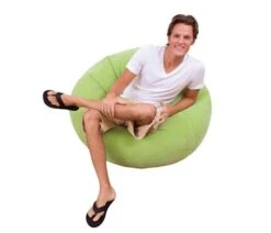 Intex Beanless 1 Persoons Chair Assorti -Outdoor Kampeersportwinkel intex beanless 1 persoons chair assorti lime 9559712 4