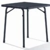 Sieger (camping) Tafel 70 X 70 Cm D.grijs Leisteen Decor. -Outdoor Kampeersportwinkel sieger campingtafel 70x70 d grijs leisteen decor 211 g6