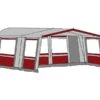 Hele Luifel Voor Voortent Aanritsbaar De Vaart Lux Serie Bordeaux -Outdoor Kampeersportwinkel te velde voortenten hele luifel aanritsbaar voor voortent de vaart lux links bordo3